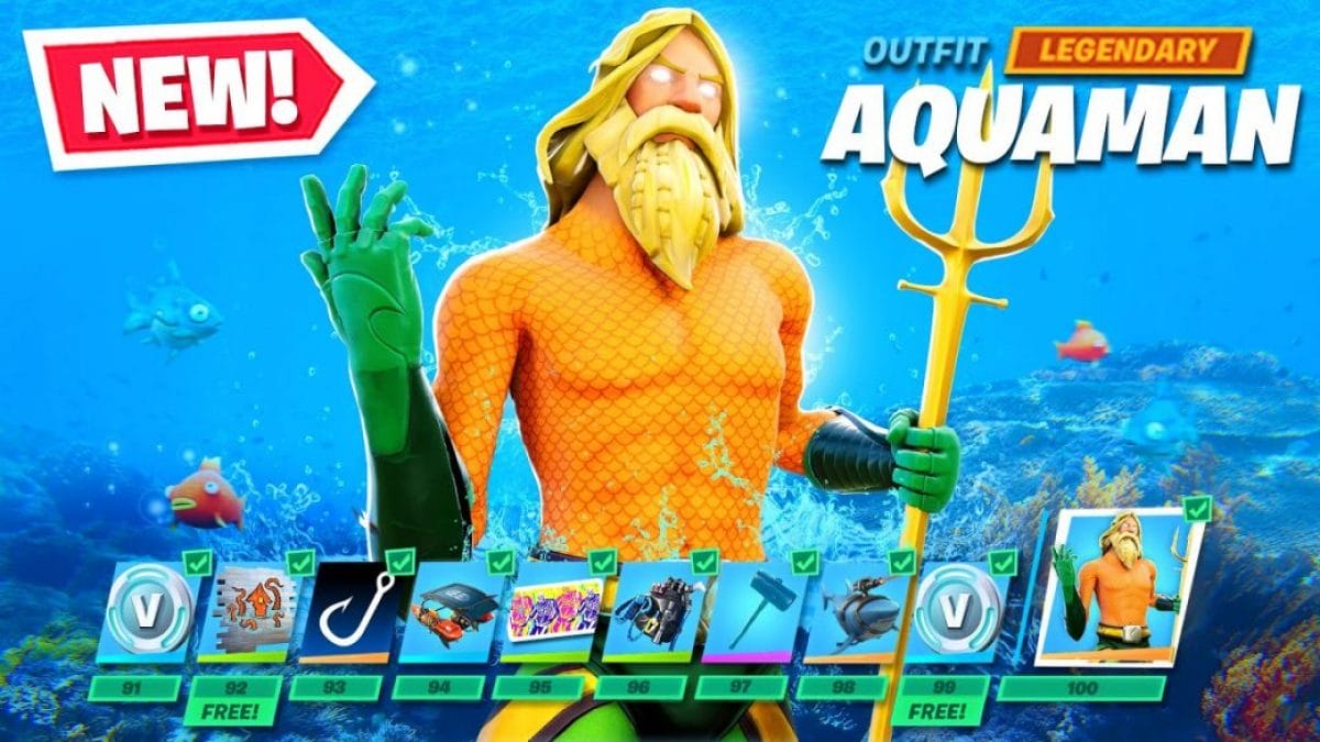 Fortnite Fortnite Adding Aquaman Skin More In Season 3