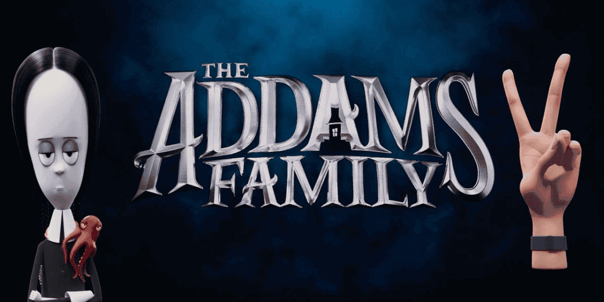 the official poster of addams family 2