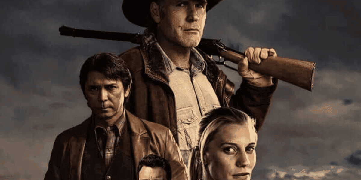 showcasing the characters of longmire in a frame