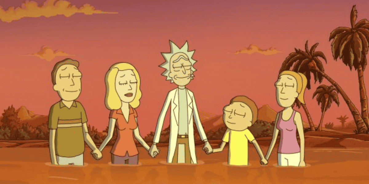 the family of rick and morty 