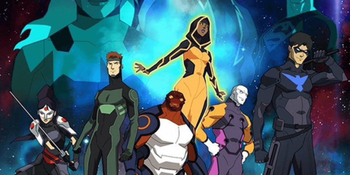 a still from the movie, young justice 