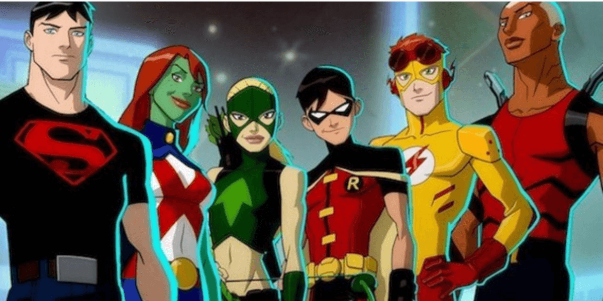 the super heroes of young justice season 4