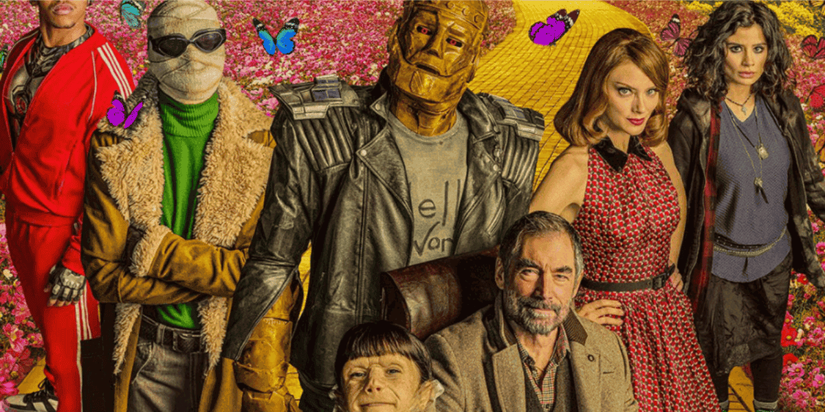 the official poster of doom patrol 