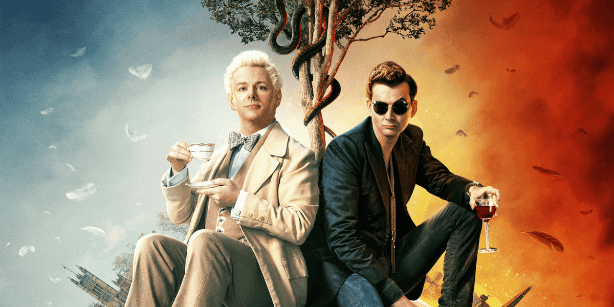 the protagonists from Good Omens: Season 2