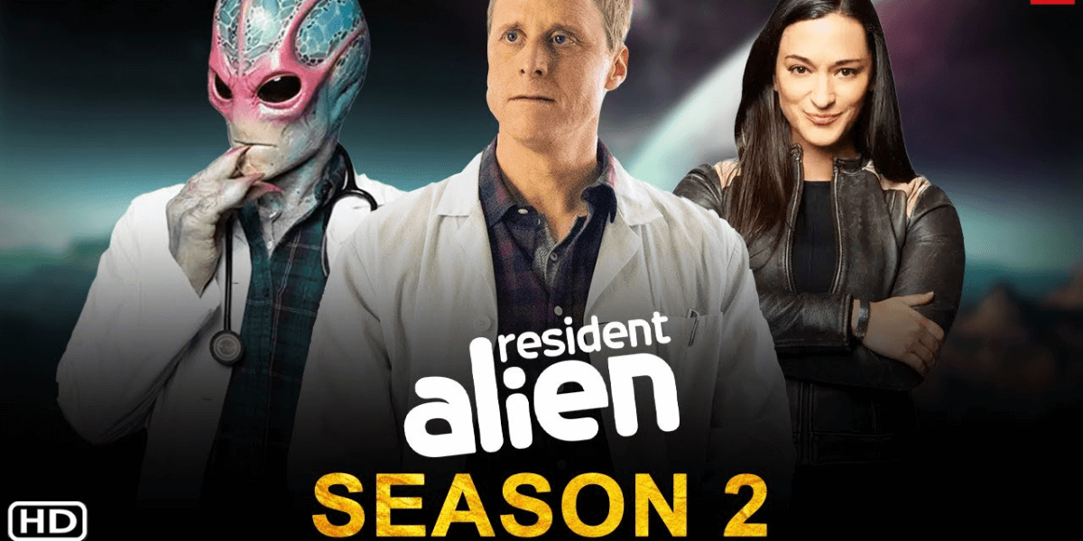 the official poster of resident alien season 2