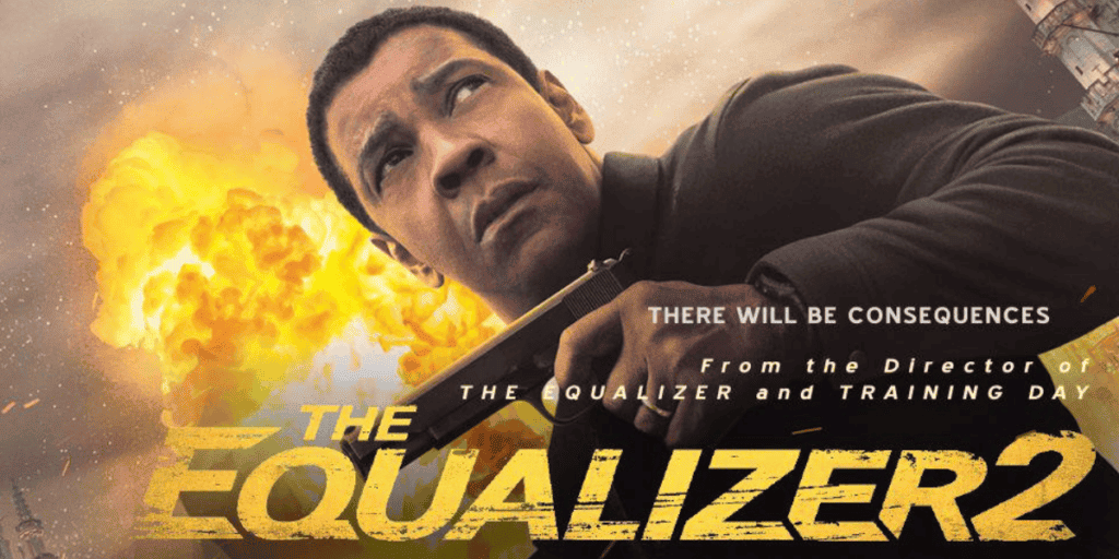 the official poster of the equalizer 2