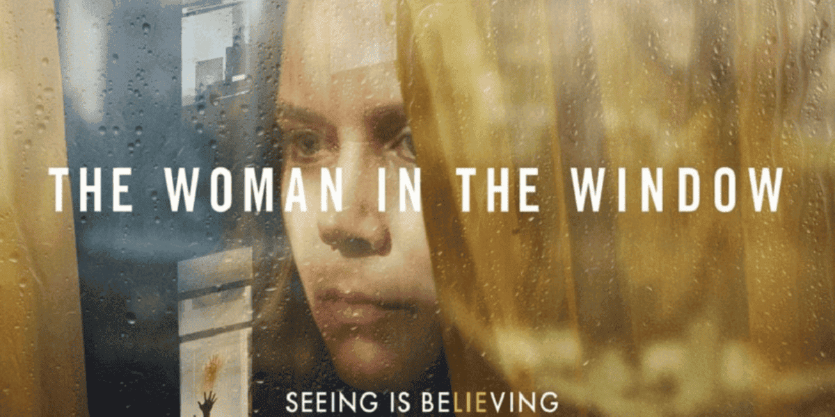 the official poster of The Woman in the Window