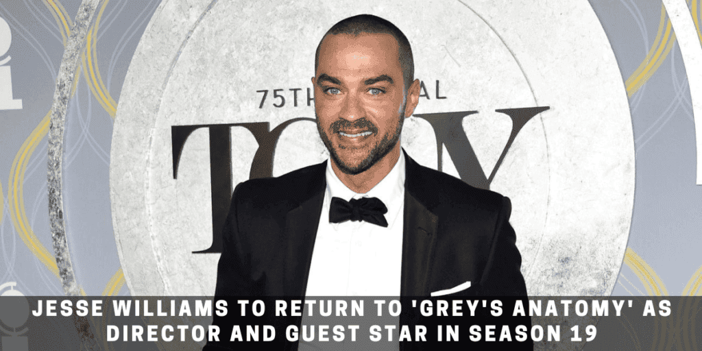 Jesse Williams to Return to 'Grey's Anatomy' as Director and Guest Star in Season 19