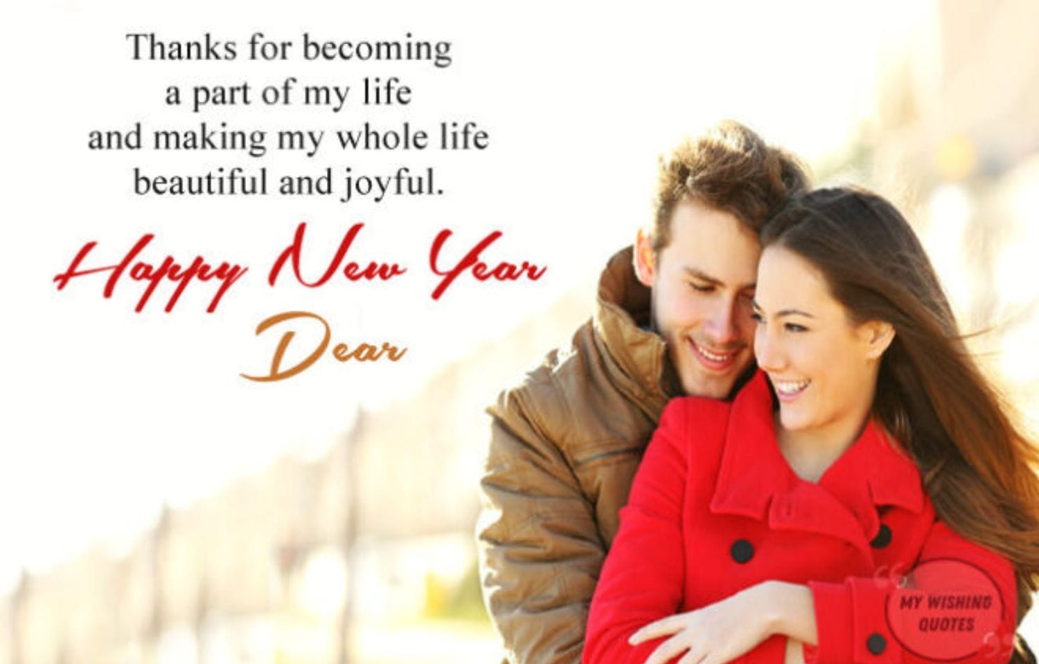 New Year Wishes for Boyfriend