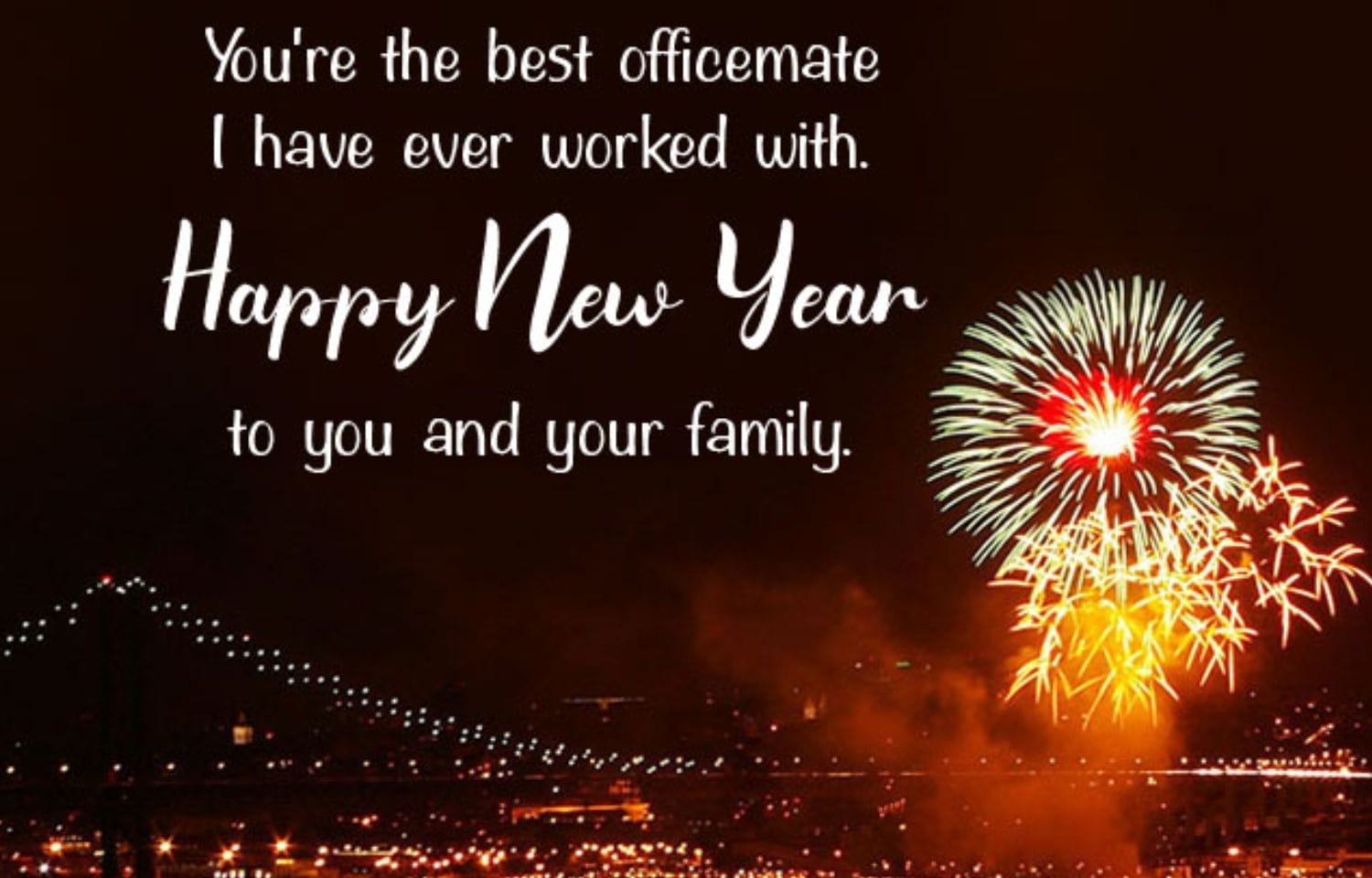 Happy New Year Wishes For Coworkers