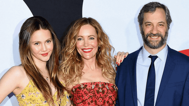 who is leslie mann married to