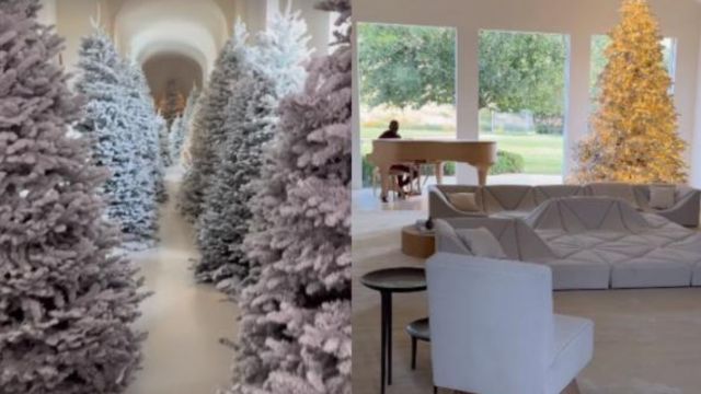When Kim Kardashian posts holiday home decor on social media, people are shocked and say, That doesn't even look cozy or festive