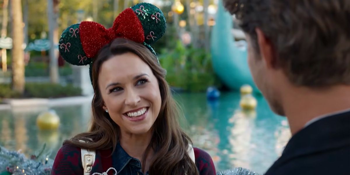 Lacey Chabert's Hallmark Disney World Christmas Movie Trailer Drops