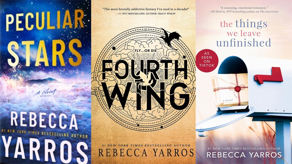 Rebecca Yarros's Peculiar Stars to be adapted by Apple TV November 17